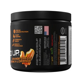 Bucked Up Pre-Workout Powder, 25 Serve (Orange Cream)