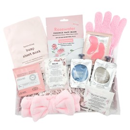 Luxury Baby Shower Gifts for Mum, Mum To Be gifts, Pregnancy Gifts for mum Expecting, Mum To Be Pamper Kit, New Mum Gifts, New Mum Pamper Kit - Pink
