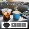 2-Pack Car Cup Holder Coasters, Universal Removable Waterproof Spill-Proof Cup