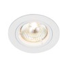 Saxby Cast Modern Recessed 50W Fixed Twist & Lock Mains