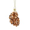 The Bridge Collection Beaded Oyster Ornament - Oyster Shell with