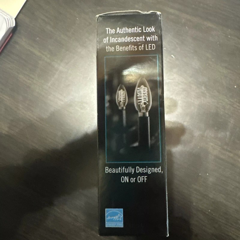 Eco-Smart EcoSmart 60-Watt B11 Dimmable E12 Candelabra LED Light Bulb