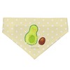 Mr. & Mrs. Panda Hundehalstuch M Avocado Kern rollt -