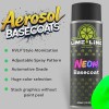 LiME LiNE Automotive Neon Green Basecoat Spray Paint - 14