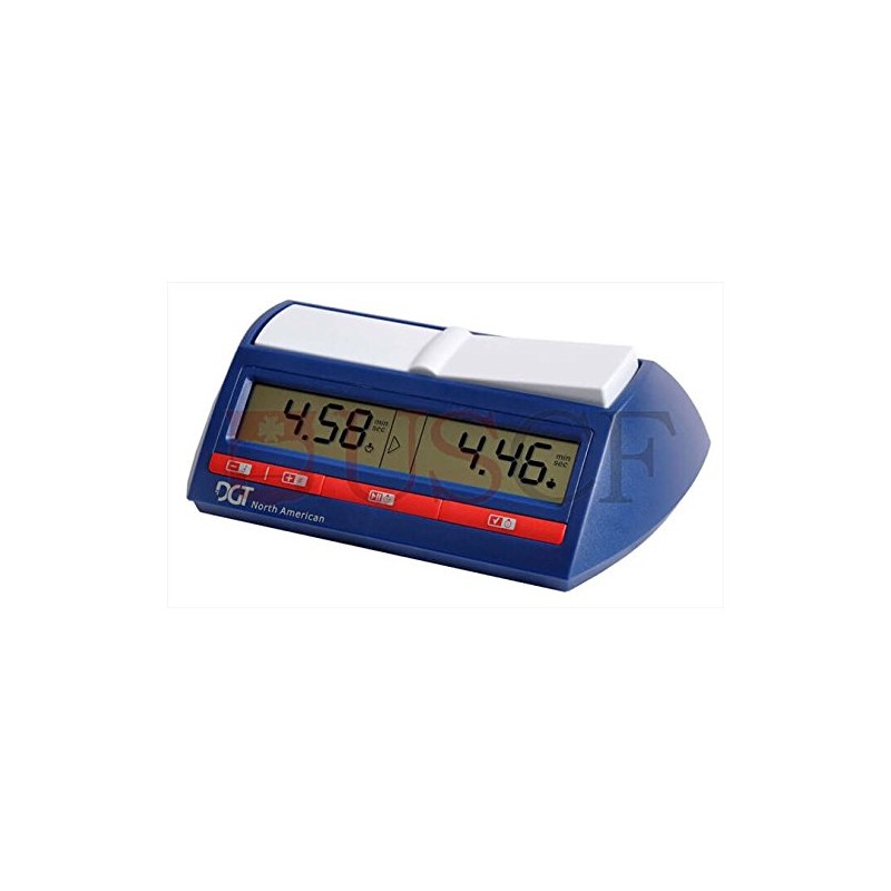 DGT North American Digital Chess Clock with Wedge Bag