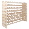 ZENY 96 Bottles Holder Wine Rack Stackable Storage 8 Tier