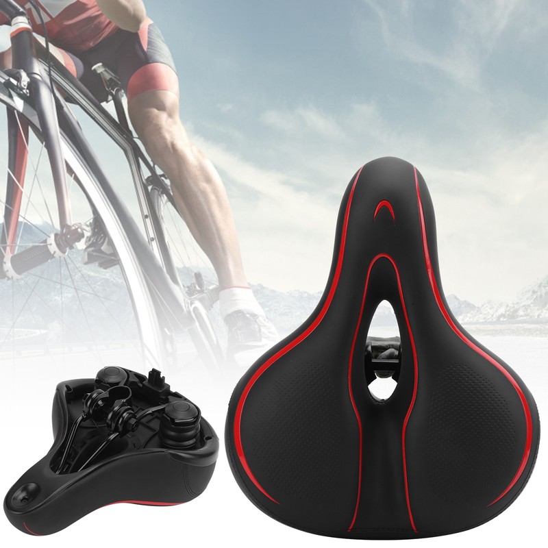 Comfort Bike Seat Cover Shock Absorption Bicycle Saddle Cushion Pad