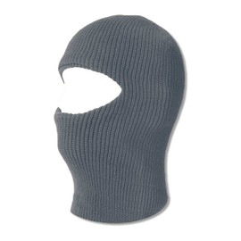 TOP HEADWEAR One 1 Hole Ski Mask -Dark Grey