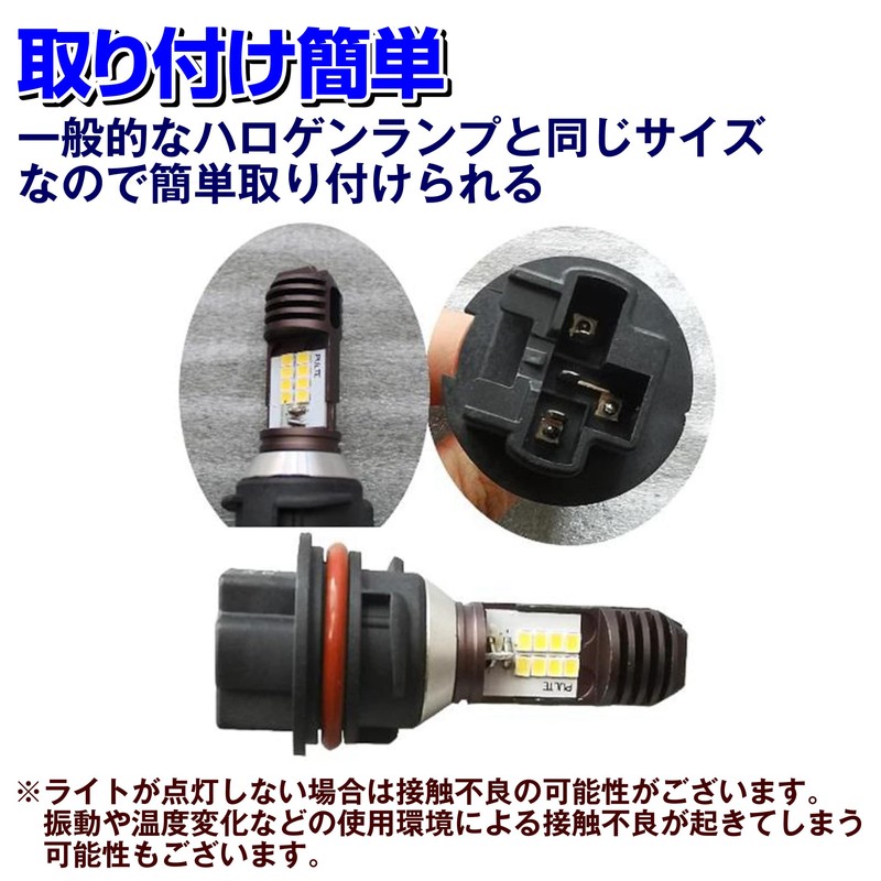 HAMILO Headlight Bulb for HS5, PCX125, JF28, PCX150, KF12