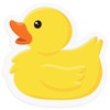 FYSUIMU 16Pcs Rubber Duck Sticky Notes Cute Yellow Duck Shape