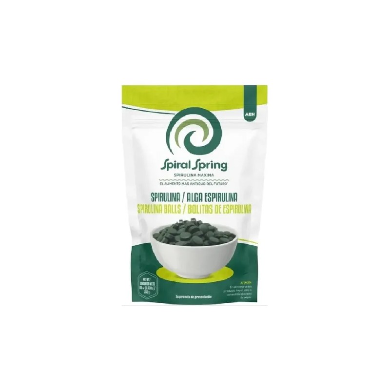 Alga Epirulina 500 Tableta + Maca Negra Organic 100 Capsulas