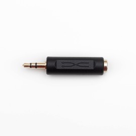 OUDA MIDI Audio Converter, 3.5mm TRS A/B Crossover, Gold Flash Female to Male, 1 Count