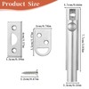 1 Pcs 3 Inch Surface Bolts for Doors Heavy Duty