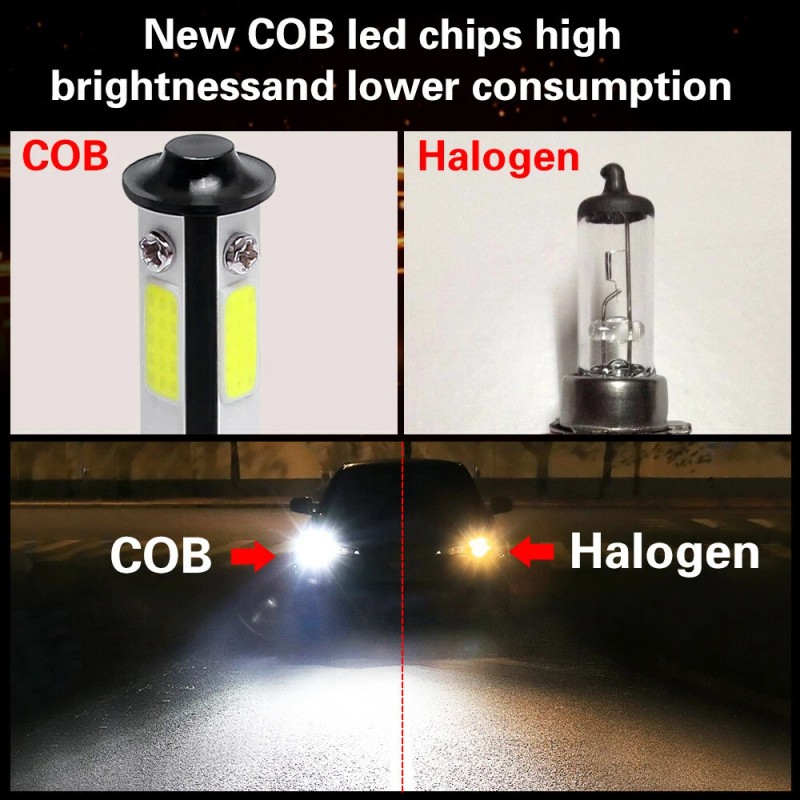 StoneBanks 4-Side 9005 9006 Combo LED Headlight Kit High Low