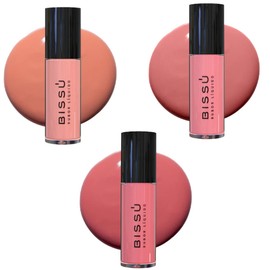 Set Rubor Liquido Bissú Tono 02 Mejor Amiga 3 pzas