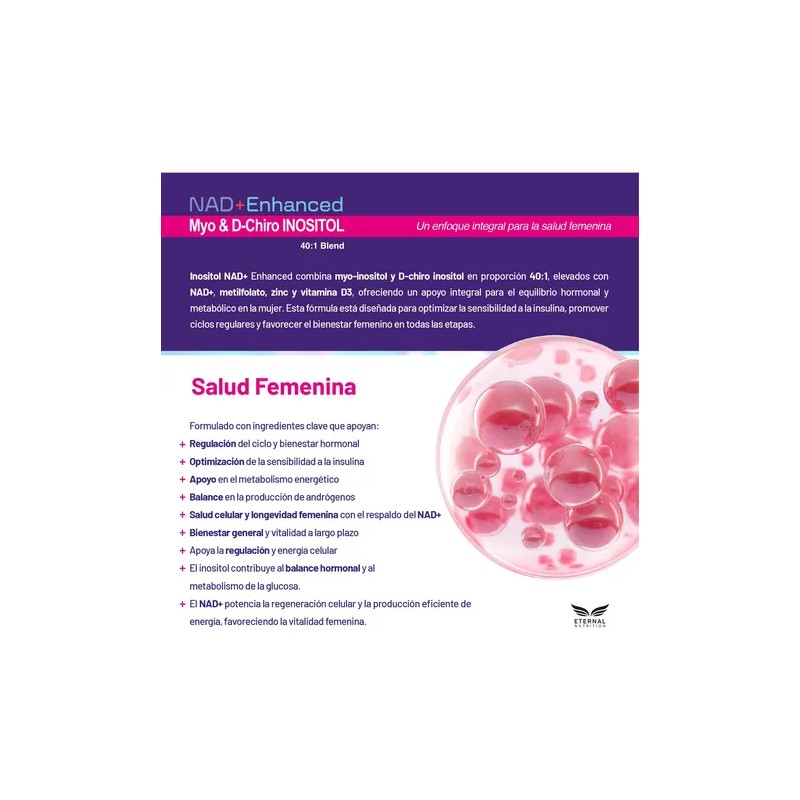 Inositol Nad Enhanced 401 Blend Inositol Con Nad - 200