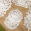 TEYOON 8 Pieces 10 Inch Cotton Lace Doilies Crochet Handmade
