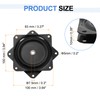 sourcing map 4" Bar Stool Swivel Replacement, 360° Rotation Lazy