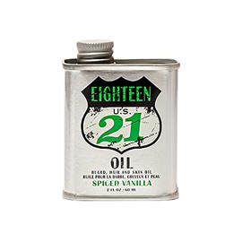 18.21 Man Made Aceite para Barba, Piel y Cabello Spiced Vanilla 60 ml