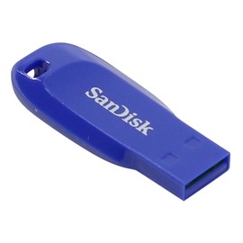 SanDisk SDCZ50C-032G-B35BE 32 GB Cruzer Blade USB 2.0 Flash Drive - Electric Blue