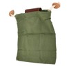 Leather Canvas Foraging Pouch Belt Fruit Picking Bag for Camping