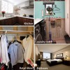 Sumnacon Stainless Steel Clothes Hanger Rack-Wall Mount Garment Hook with