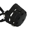 Black Horse Grazing Muzzle Easy Breathe Horse Mouth Cover with