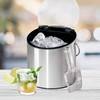 Oggi Stainless Steel Ice and Wine Bucket with Flip Top
