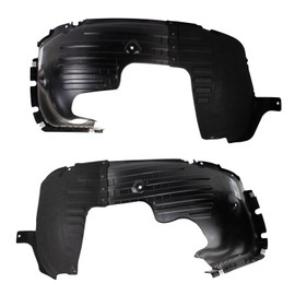TRQ Inner Fender Liner Set Compatible with 2016-2018 Kia Optima KI1248152 KI1249152