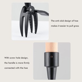 Srliya Weed Tool 20 x 15 x 4 Stand Up Weed Puller Tool Rustproof Weed Remover Tool Hand Weeding Tool Labour-Saving Weed Removal Tool