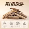 Craft Sticks, 20Pcs Mini Wood Log for Rustic Home Decor