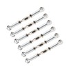 6Pcs Aluminum Alloy Adjustable Push RodsTurnbuckle Rod Linkage Accessories for