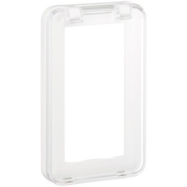 Panasonic WTC7951W Switch Plate with Protective Cover, 1 Rung, White