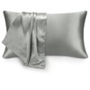 100% Satin Pillowcase with Zipper, Softer Than Silk Pillowcase for