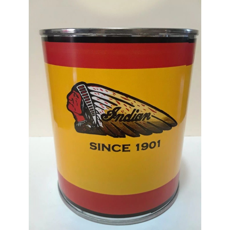 Indian Motorcycles Vintage Indian Motorcycle Oil Can 1 qt -