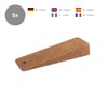 5 x Sossai® Door Wedge | TSK95 | Door Stopper