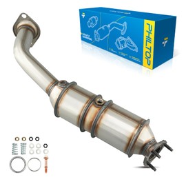 PHILTOP High Flow Catalytic Converter Compatible with Honda CR-V 2.4L 2002 2003 2004 2005 2006 Direct-Fit Catalytic Converter Kit 16462, 16167, 642288, 40402 (EPA Compliant)