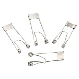 PATIKIL 52x19mm Downlight Spring Clips, 10 Pack Emitting Diode Recessed Lighting Accessories Securing Clamps for Ceiling Lamp