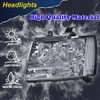 CHEDA Headlights Assembly, Compatible with 2007-2014 Chevy Tahoe Suburban 1500,