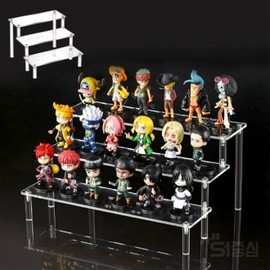 Figure display case, acrylic display display case, neat acrylic display stand LP 40cm/3 steps 2ea