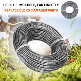 MAOZHOU Lawn Trimmer Line Line Line 24 m F016800462 Grass Trimmer Replacement Spool Line, Compatible with Bosch Art EasyGrassCut UniversalGrassCut