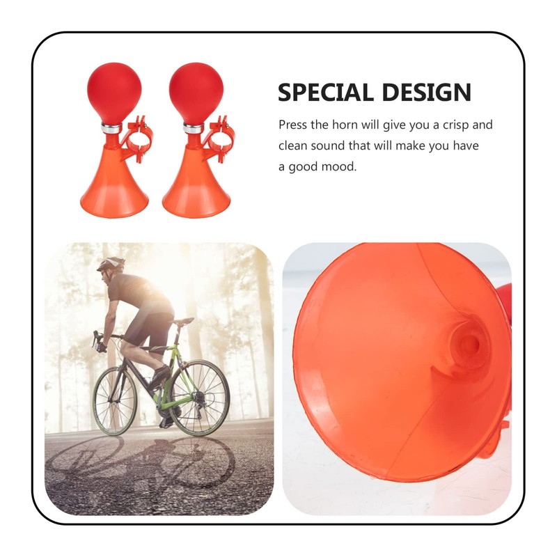 Mipcase 2pcs Boy Girl Squeeze Horn Loud and Sound for