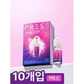 Press shot [1 box] Fast-absorbing liquid vitamin press shot 15ml (10 pieces) / [1박스] 흡수빠른 액상비타민 프레스샷 15ml (10개입)