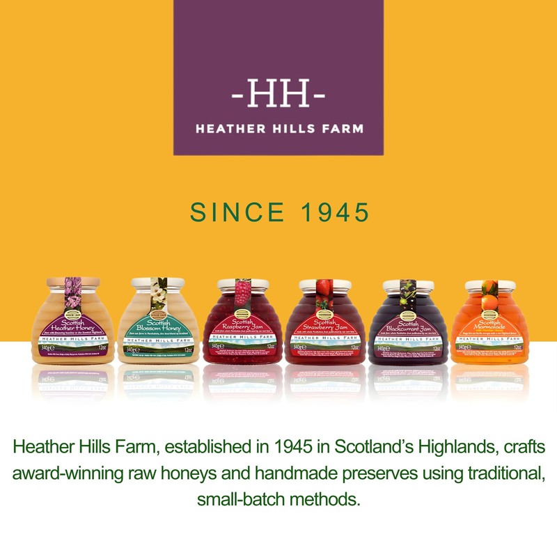 Heather Hills Farm Raw Spanish Lavender Honey 4 Oz (Pack