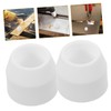 KONTONTY 10pcs Durable Ceramic Tig Welding Cups for Plasma Cutting