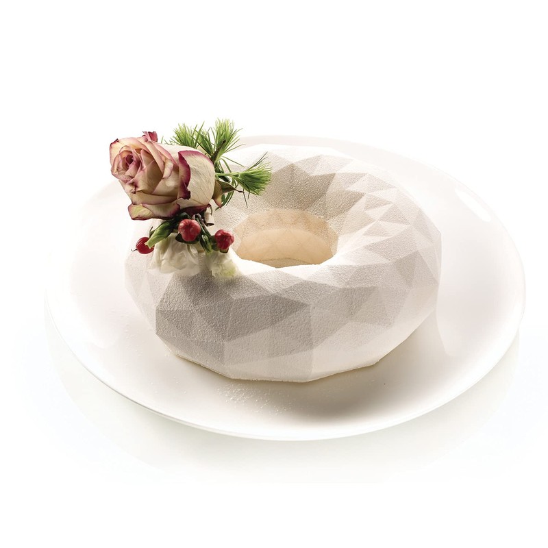 silikomart Gioia Silicone Mould, ø210 H 70 MM, Grey