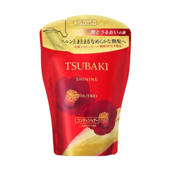 Shiseido Tsubaki Shining Conditioner with Tsubaki Oil EX - 400ml Refill