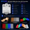 SuperLightingLED SP530E WiFi Bluetooth LED Controller, PWM SPI Compatible with
