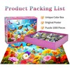 Puzzle 1000 Pieces Adult Puzzle Colourful Tile Game Flowers and