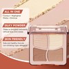FelinWel Highlight Contour Makeup Palette Effortless Blending Matte Shimmer Highlighter